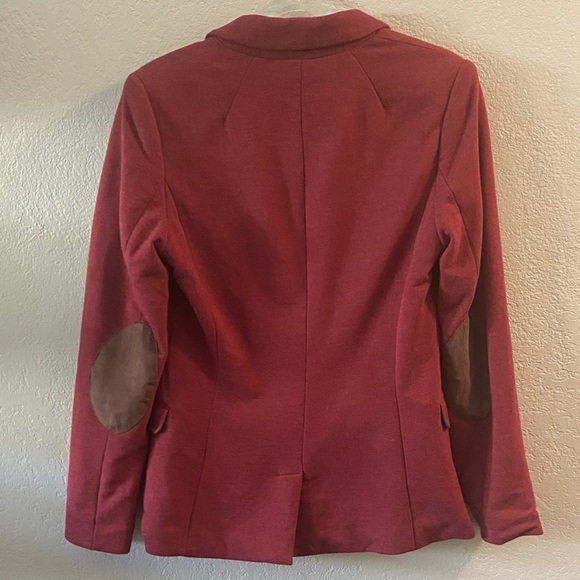 H&M Women's Bold Red Suit Jacket size 12 - Picture 4 of 8